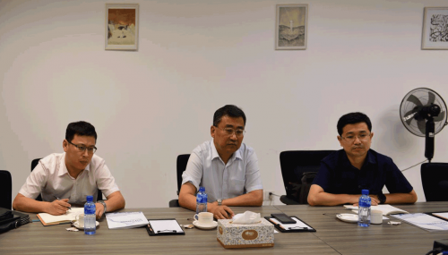 市发改委调研壹定发软件